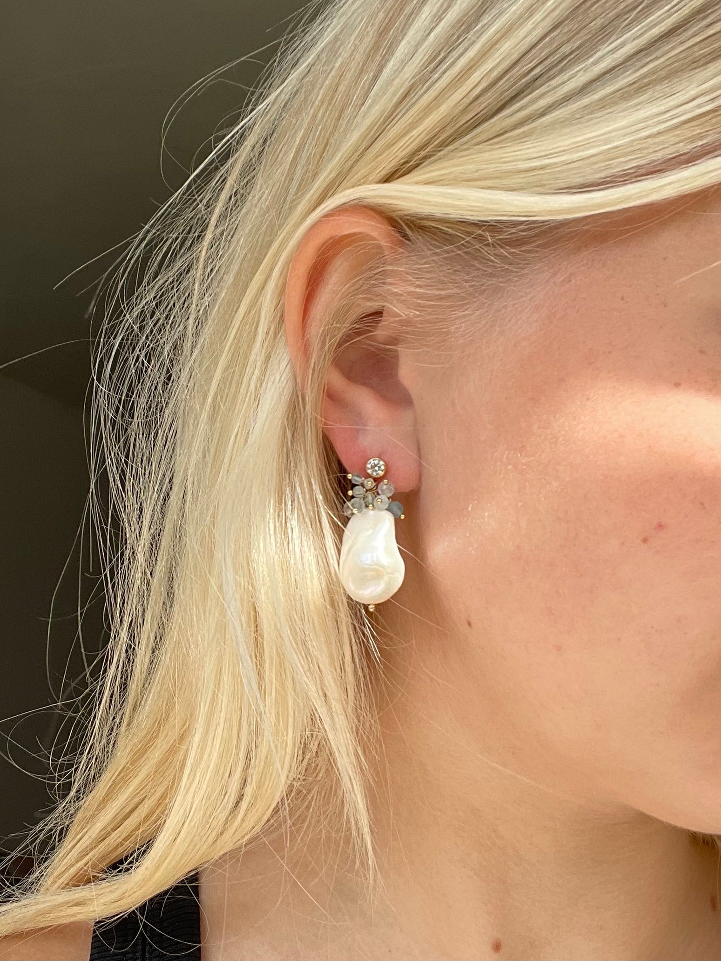 Aqua Earrings